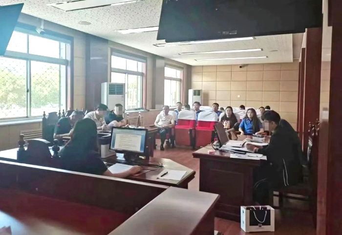 富平县人民法院开展行政案件旁听庭审活动。