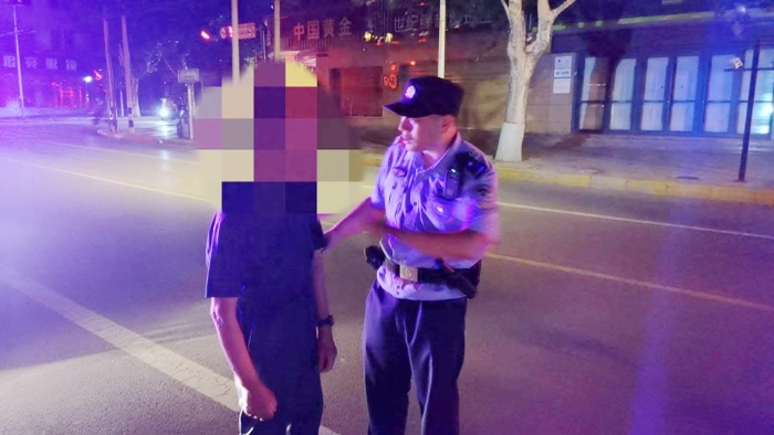 澄城公安成功救助一名患有老年痴呆的老人。