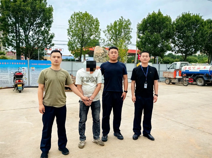 合阳公安成功抓获一名外省网上逃犯。