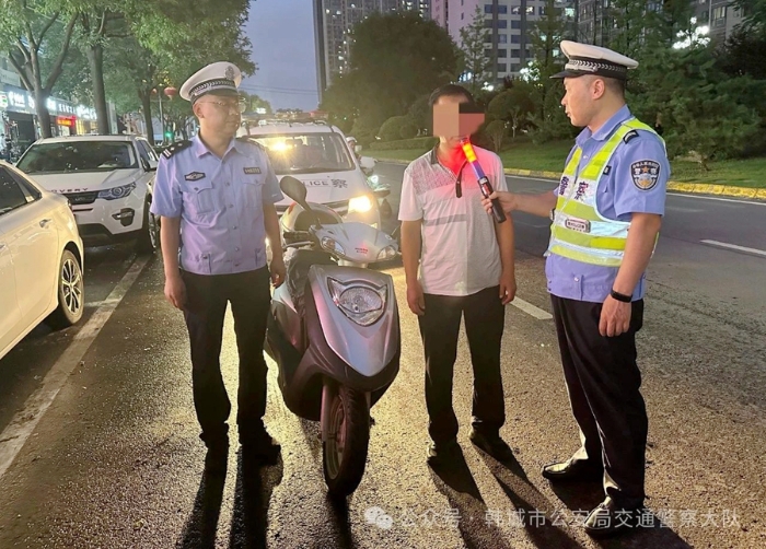 男子二次“酒驾”再被查.