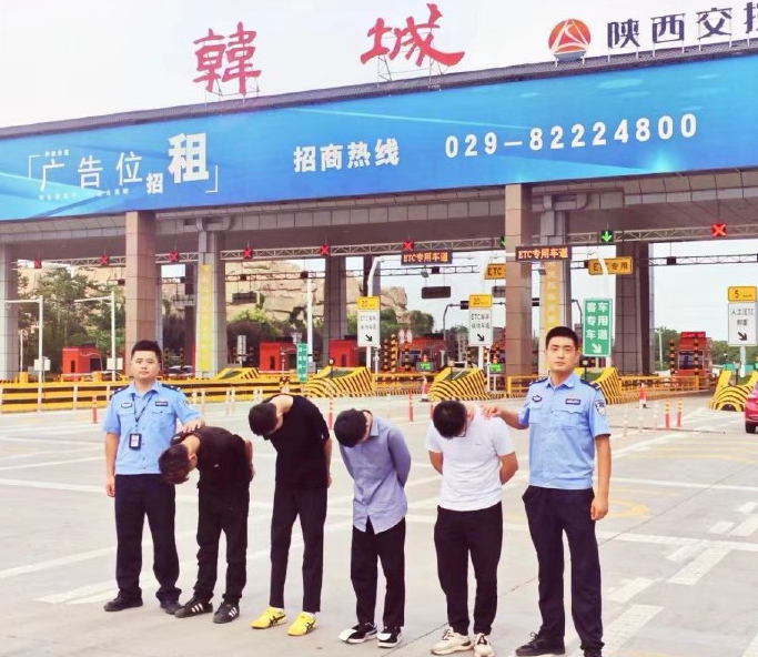 合阳公安快速破获盗窃案件。