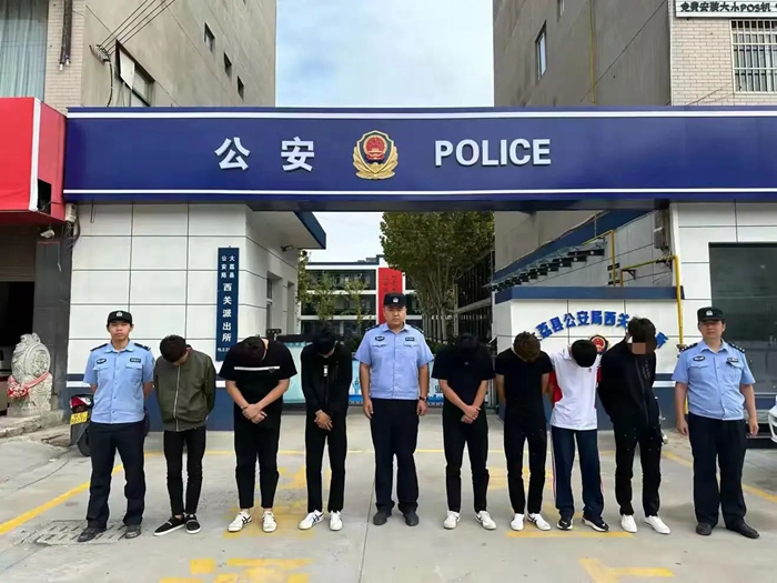 大荔公安成功破获系列盗窃财物案。