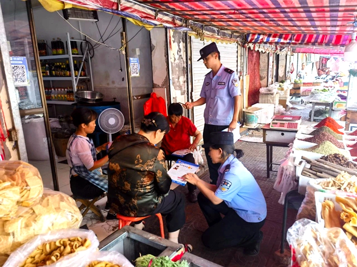 合阳公安金水派出所开展网络安全宣传活动。