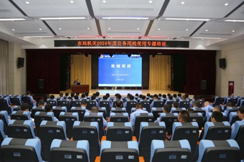渭南市公安局开展2024年实弹射击训练和考核。