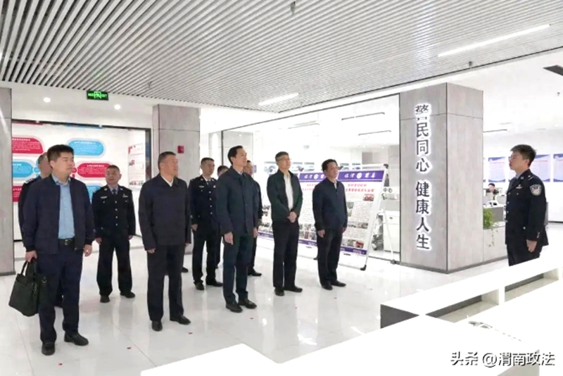 国家禁毒办副主任兰卫红来渭调研指导禁毒工作。