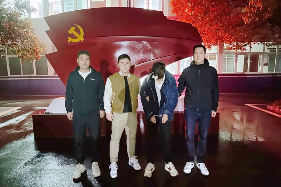 华州公安破获一起电信诈骗案。