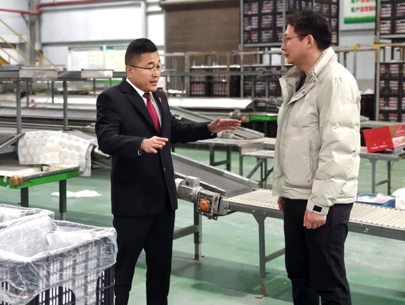 白水法院送法进企业。