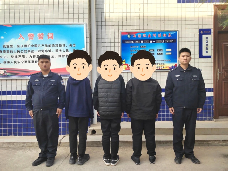 潼关公安岳渎派出所破获系列盗窃案。