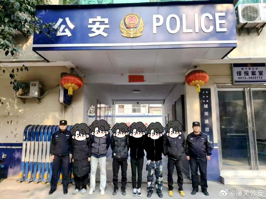 潼关公安破获盗窃案件.