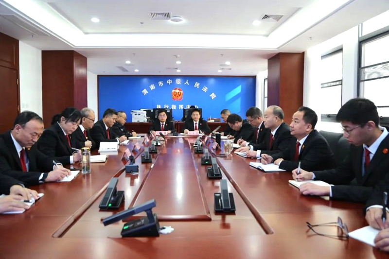 渭南中院召开“涉民生案件专项执行活动”安排部署会议。 渭南中院召开“涉民生案件专项执行活动”安排部署会议。