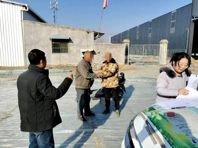 大荔法院综合审判庭成功调解一起民间借贷纠纷案件。