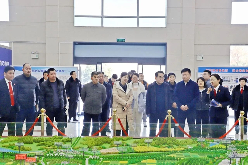 临渭法院赴灵宝法院学习交流。 临渭法院赴灵宝法院学习交流。