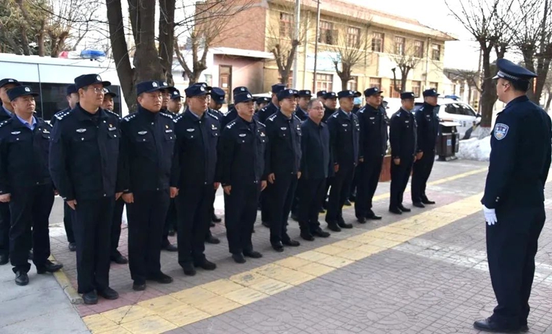 合阳县公安局组织开展派出所提档升级“百千工程”观摩活动。
