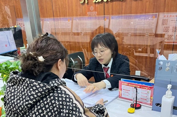 韩城法院全面推行民事案件示范文本。