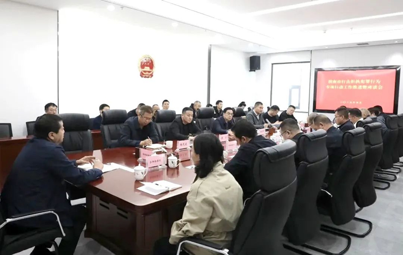 市中院联合市检察院、市公安局深入部分县区对专项行动进行督导。