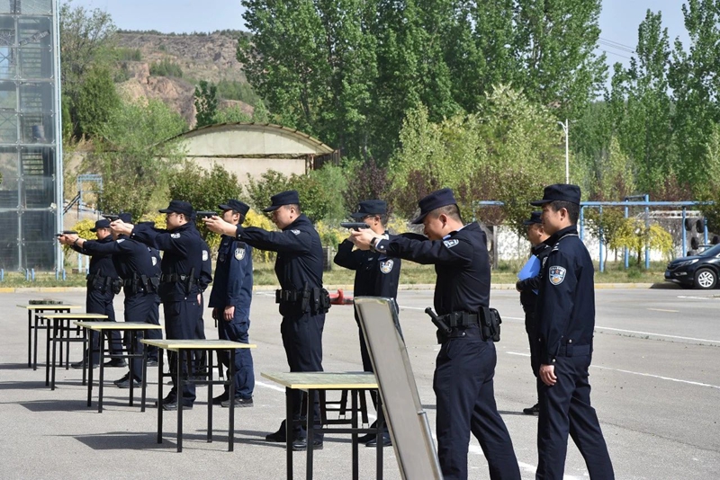 合阳县公安局2025年度公务用枪实弹射击比武竞赛火热开赛。