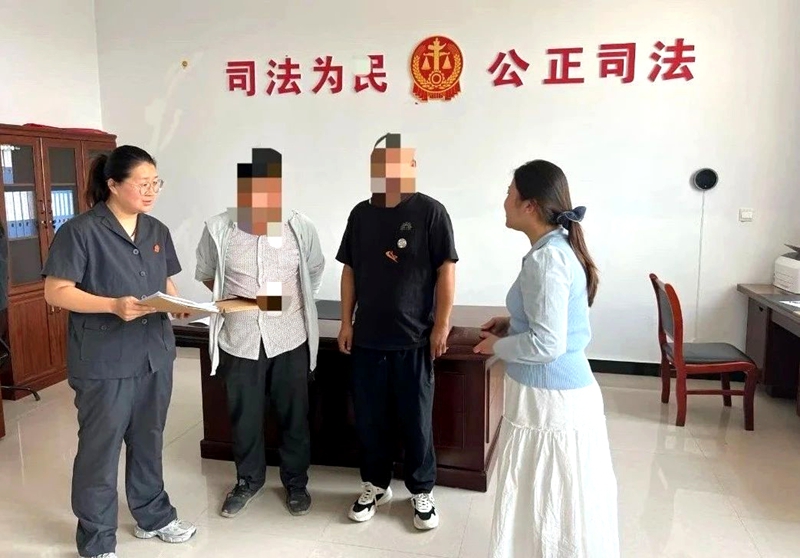 合阳法院同家庄法庭成功化解一起劳务合同纠纷。
