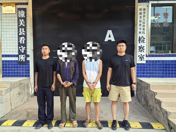 潼关公安四知派出所速侦破系列机井电缆盗窃案。