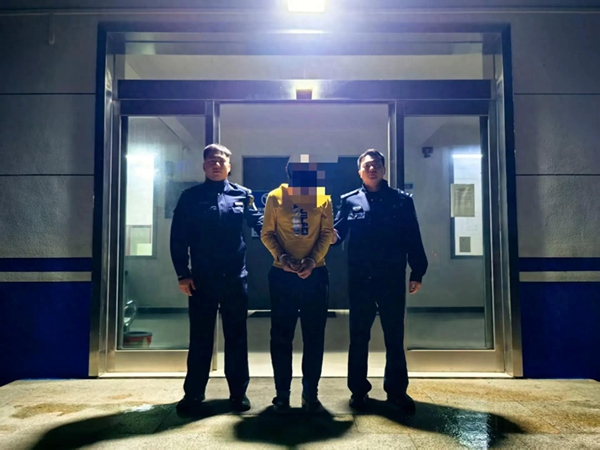 华阴公安玉泉派出所成功抓获一名盗窃案嫌疑人。