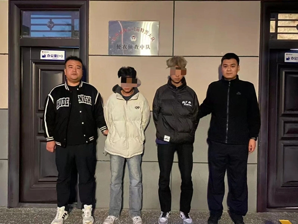 临渭公安抓获盗窃嫌疑人。