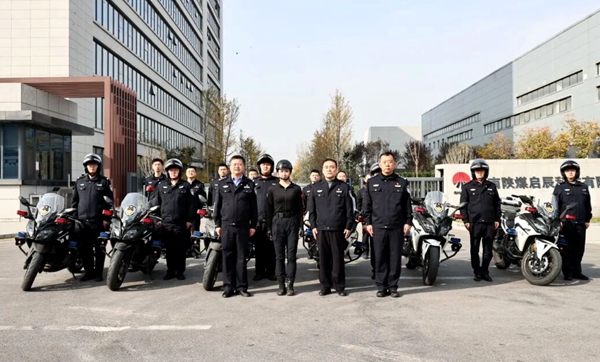 高新分局开展铁骑警务驾驶技能培训。