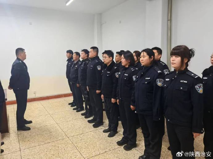 韩城公安开展元旦节前安全检查。