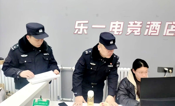 白水公安全面排查各类安全隐患。