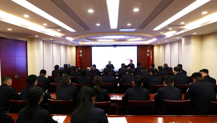 临渭公安分局开展警务大数据专题培训。