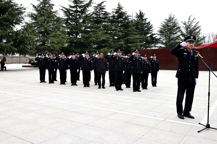 高新分局开展清明节主题党日活动。