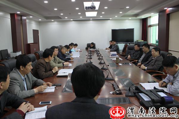 渭南中院强力推进渭南市创建全国文明城市工作