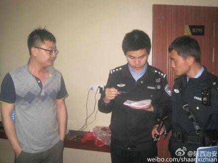 渭南澄城寺前派出所对辖区两家宾馆进行了治安检查。