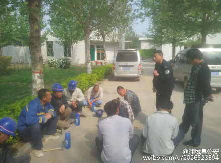 蒲城孙镇派出所解决劳资纠纷