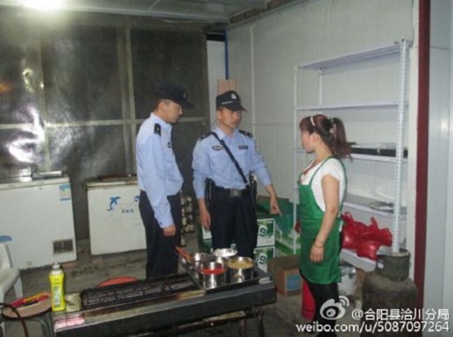 渭南合阳洽川分局组织民警对辖区内的农家乐进行了一次安全大检查